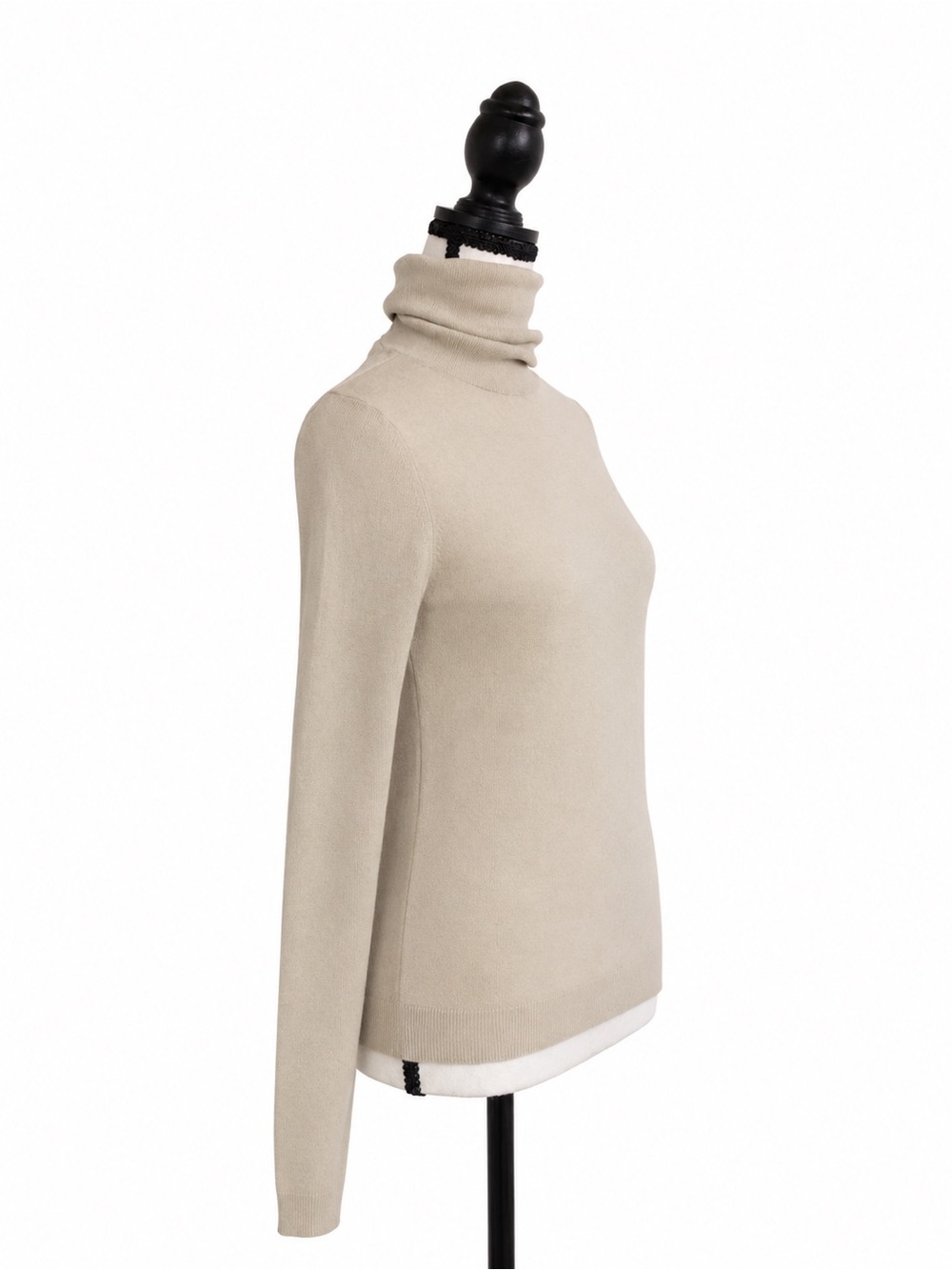 Banana Republic Silk Cotton Cashmere Turtleneck Sweater — Size Small - Picture 4 of 8
